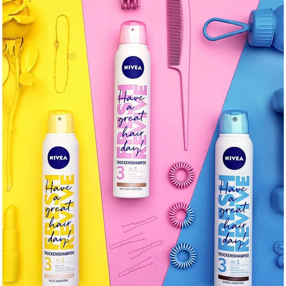 NIVEA Fresh Revive 3-in-1 Droogshampoo voor Licht Haar