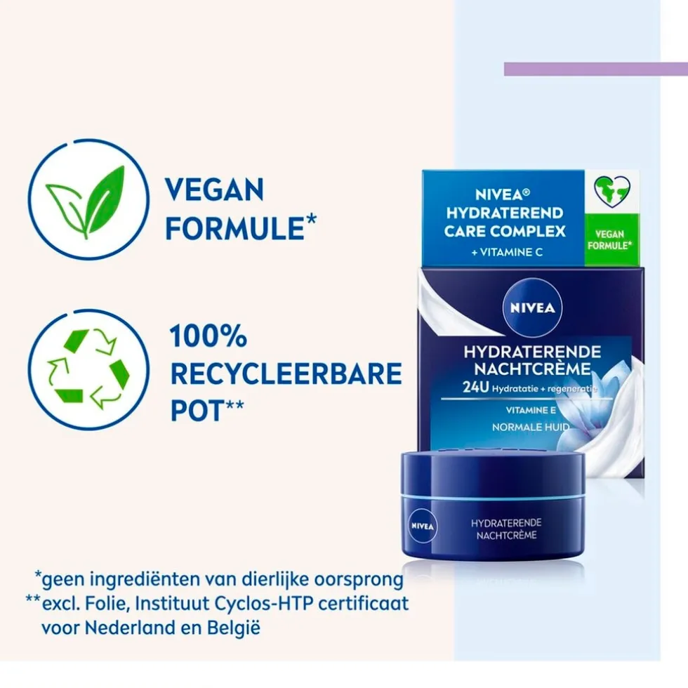 NIVEA Hydraterende Nachtcrème