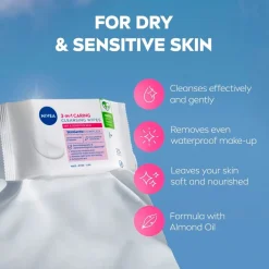 NIVEA 3-In-1 Reinigingsdoekjes