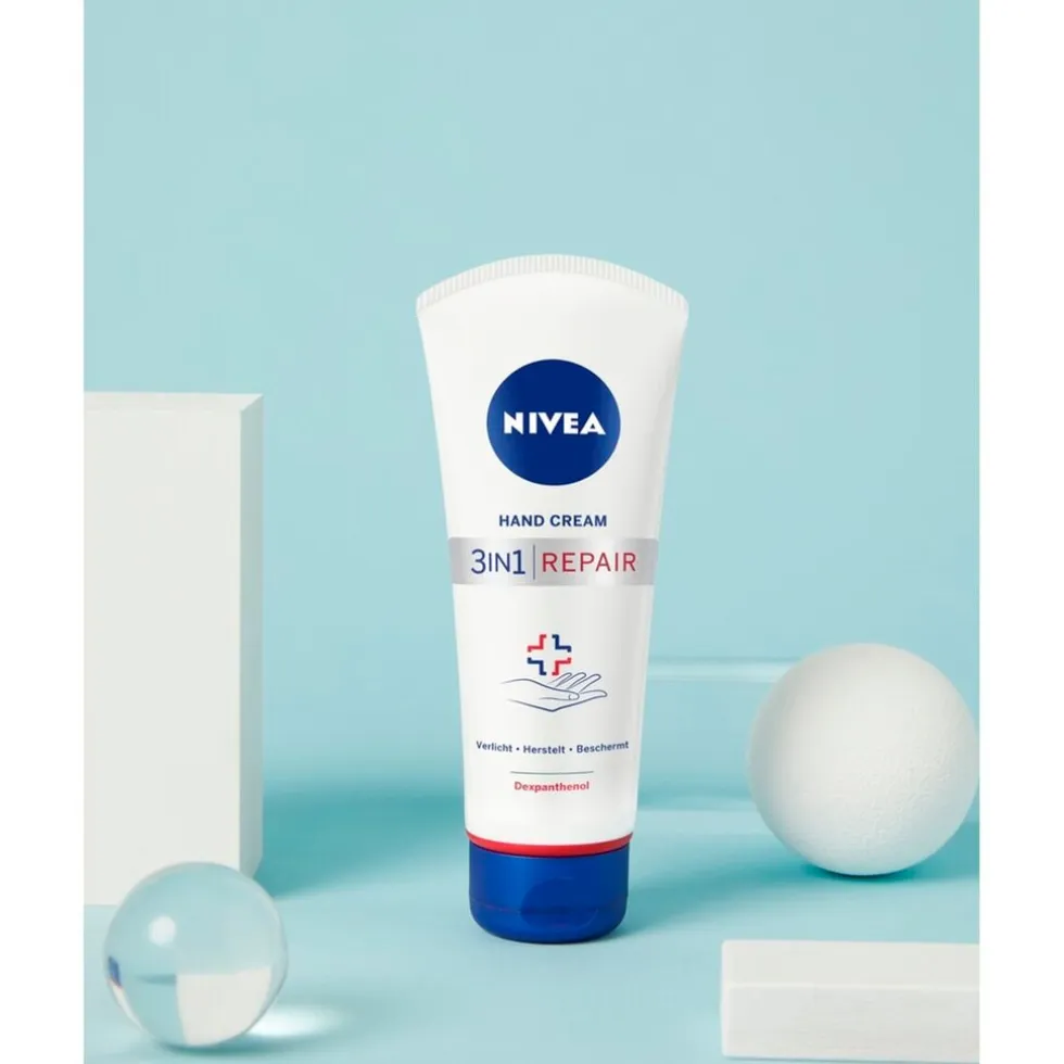 NIVEA 3-in-1 Repair Handcrème