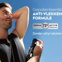 NIVEA Men Black & White Invisible Original Antitranspirant Spray