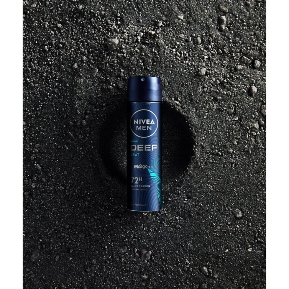 NIVEA Men Deep Black Carbon Beat Antitranspirant Spray