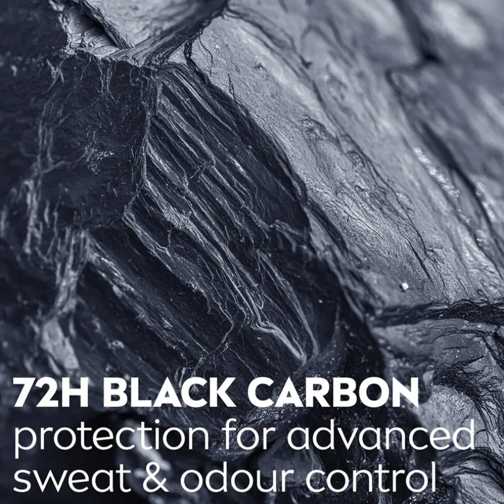 NIVEA Men Deep Black Carbon Dark Wood Antitranspirant Roller