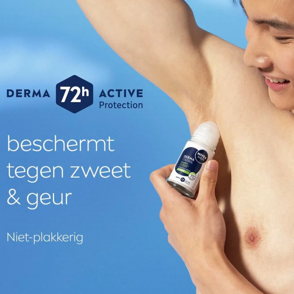 NIVEA Men Derma Control Sensitive Antitranspirant Roller