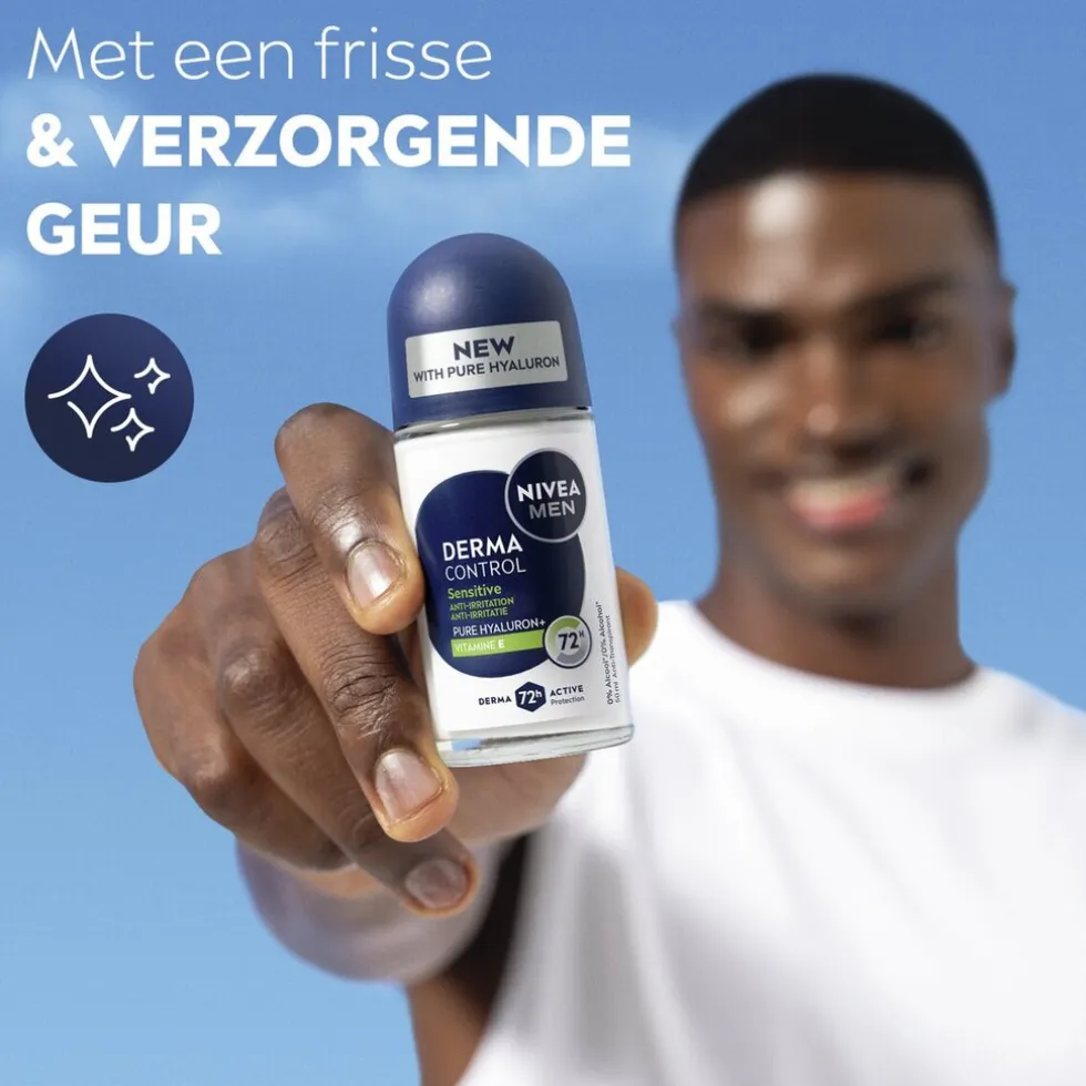 NIVEA Men Derma Control Sensitive Antitranspirant Roller