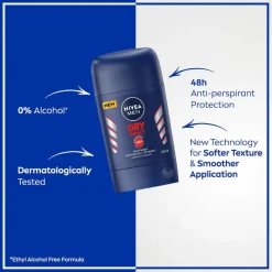 NIVEA Men Dry Impact Antitranspirant Stick