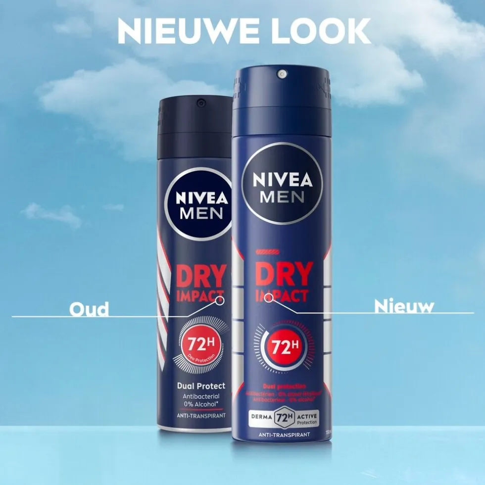 NIVEA Men Dry Impact Antitranspirant Spray