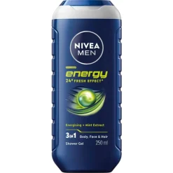 NIVEA Men Energy 24H Fresh Effect 3-in-1 Douchegel
