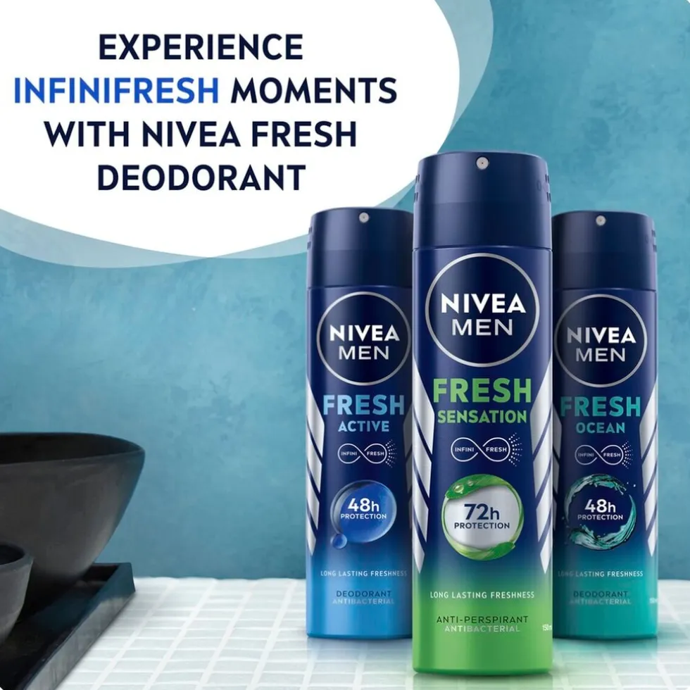NIVEA Men Sensation Fresh Deodorant Spray