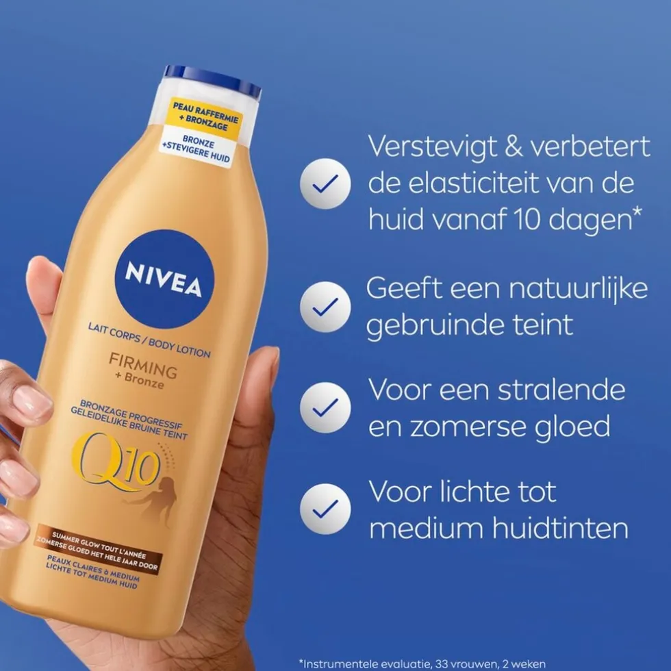 NIVEA Q10 Firming + Bronze Bodylotion