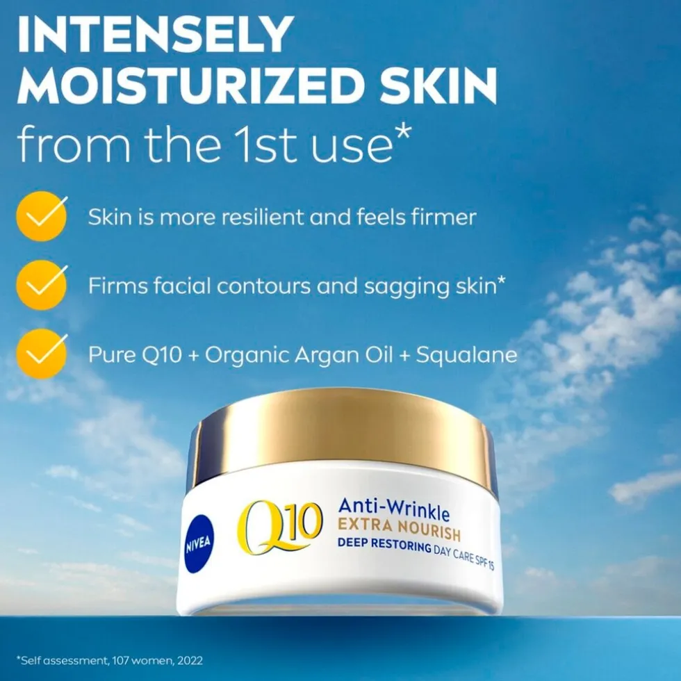NIVEA Q10 Power +Extra Voedende Anti-Rimpel Dagcrème