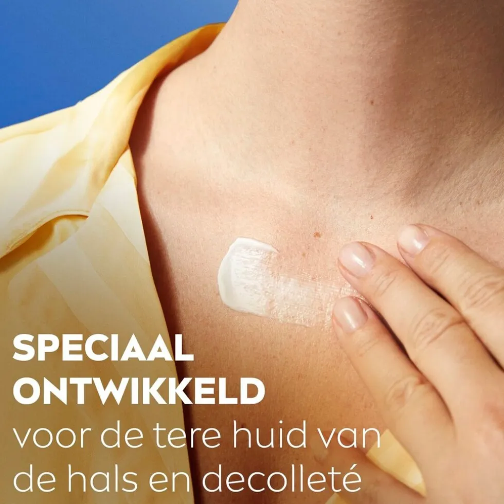 NIVEA Q10 Verstevigend + Anti-Rimpel Crème voor Hals en Decolleté