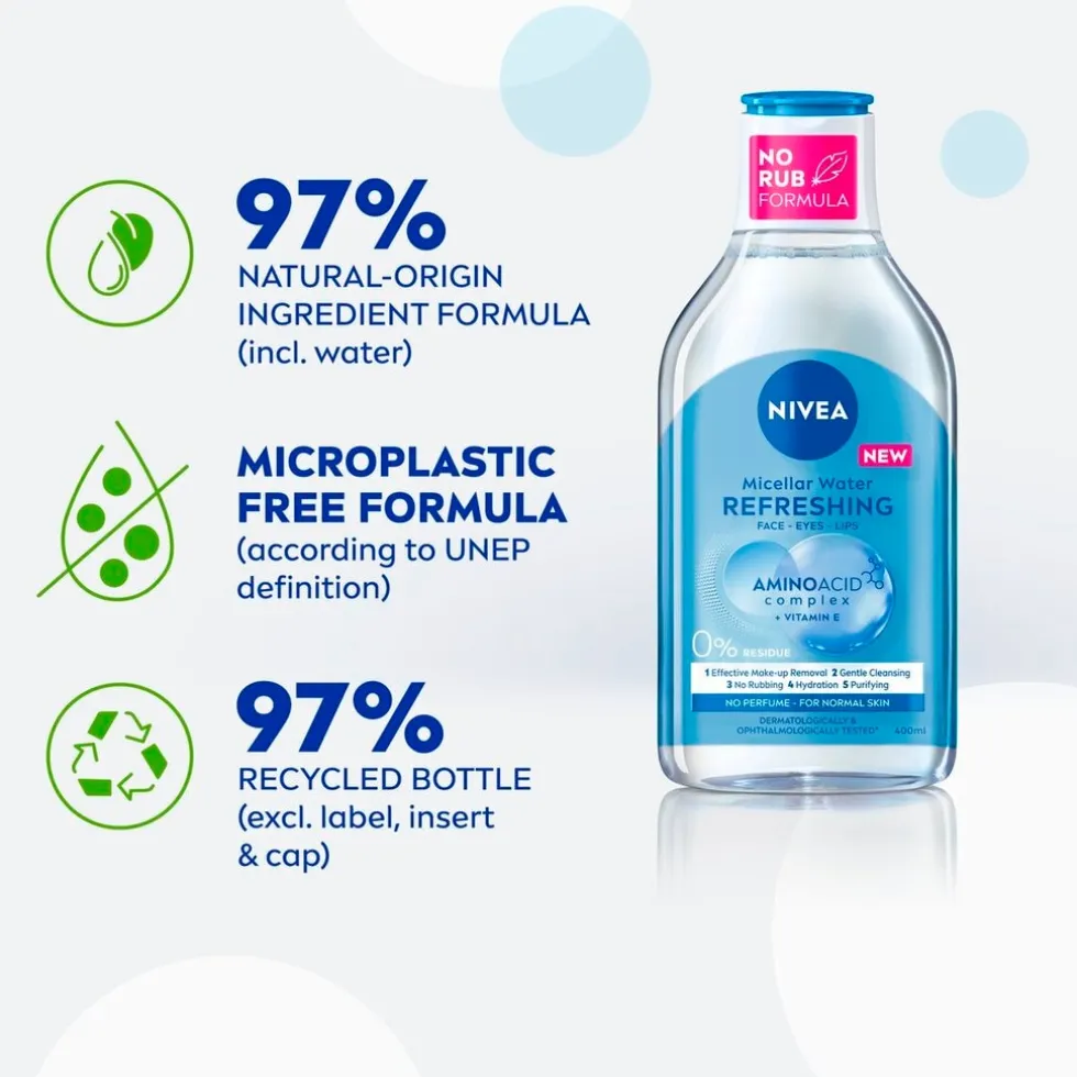 NIVEA Refreshing Micellair Water