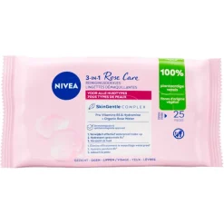 NIVEA Rose Care Micellair Reinigingsdoekjes