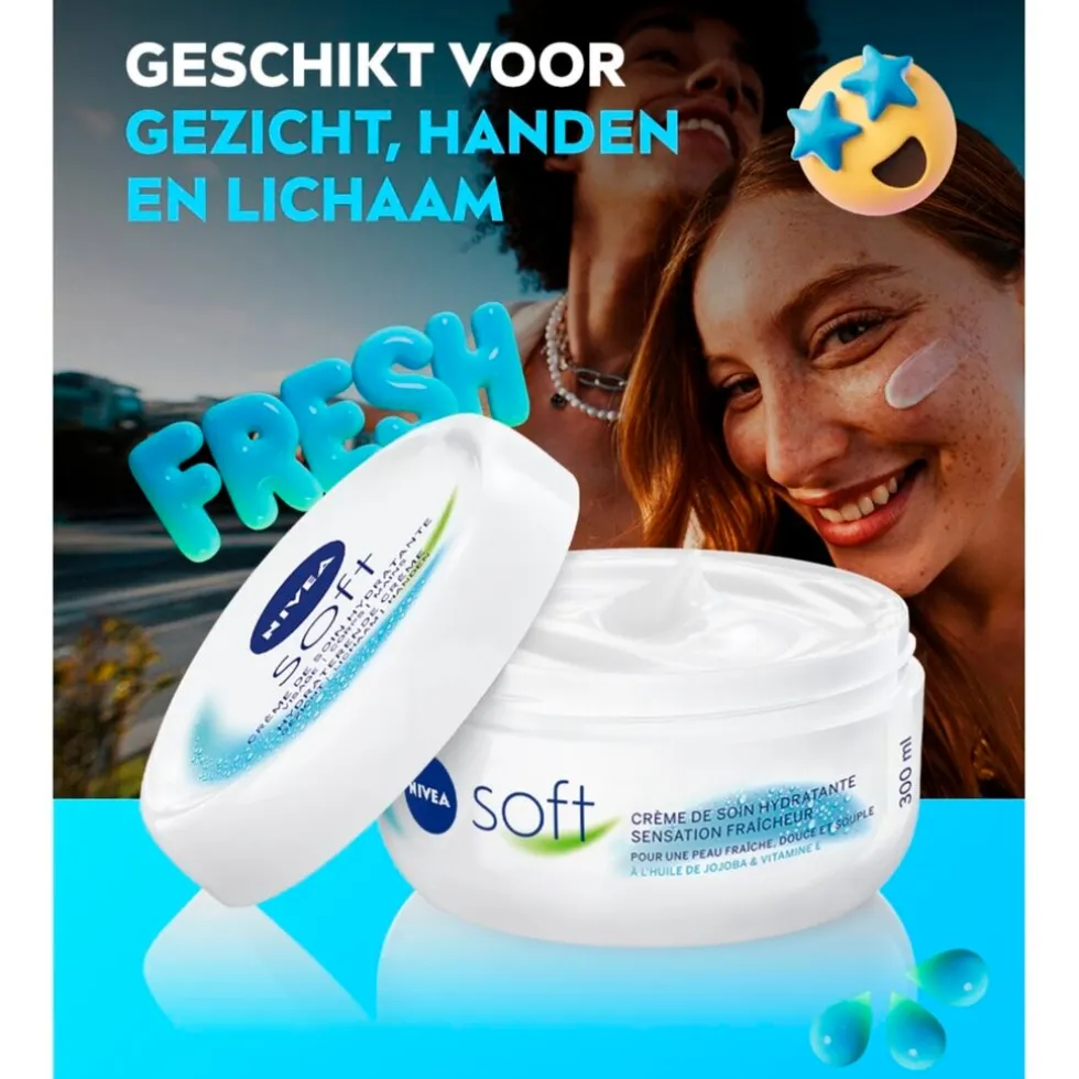 NIVEA Soft Hydraterende Crème