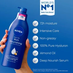 NIVEA Verzorgende Bodymilk met Pomp