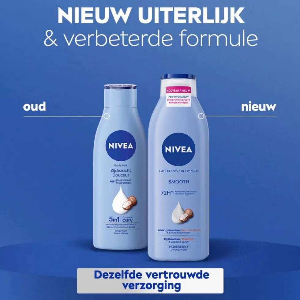 NIVEA Zijdezachte Bodymilk