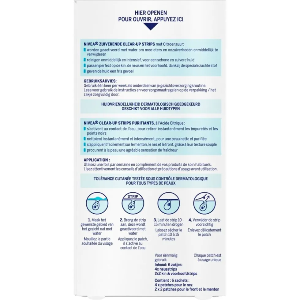 NIVEA Zuiverende Clear-Up Strips