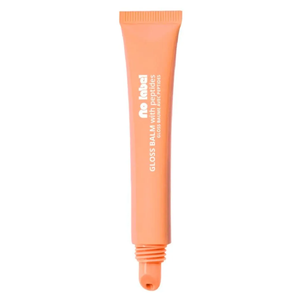 No Label 03 Sheer Orange Gloss Balm