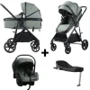 Novi Jaxx V2 4-in-1 Kinderwagen met Autostoel en Isofixbase