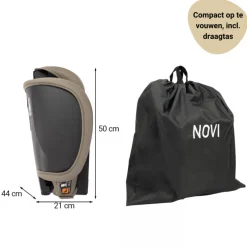Novi Morris I-Size Autostoel Inclusief Draagtas