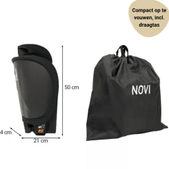 Novi Morris I-Size Autostoel Inclusief Draagtas