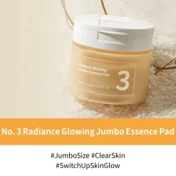 Numbuzin No.3 Radiance Glowing Jumbo Essence Pad