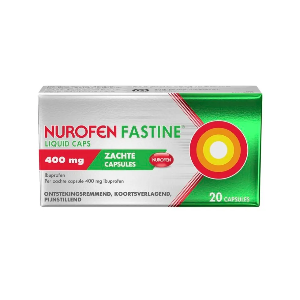 Nurofen Fastine Ibuprofen 400mg Liquid Caps