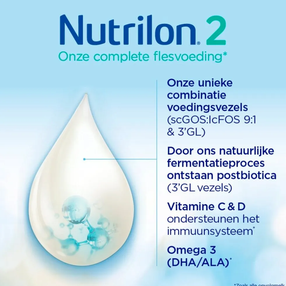 Nutrilon 2 Flesvoeding 6-12 Maanden Opvolgmelk