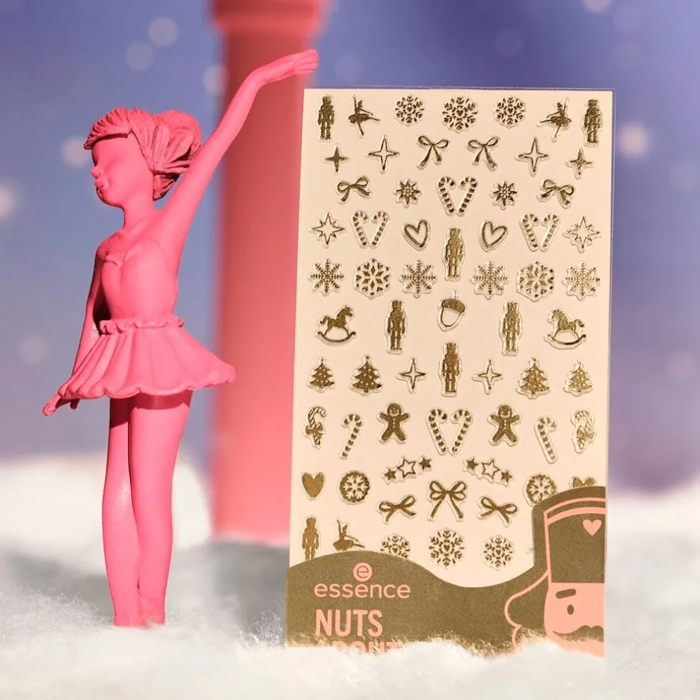 Nuts About You 01 Totally Nuts About You Nail Stickers