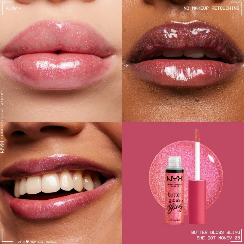 NYX Professional Makeup Butter Gloss Bling! 05 She Got Money Lipgloss