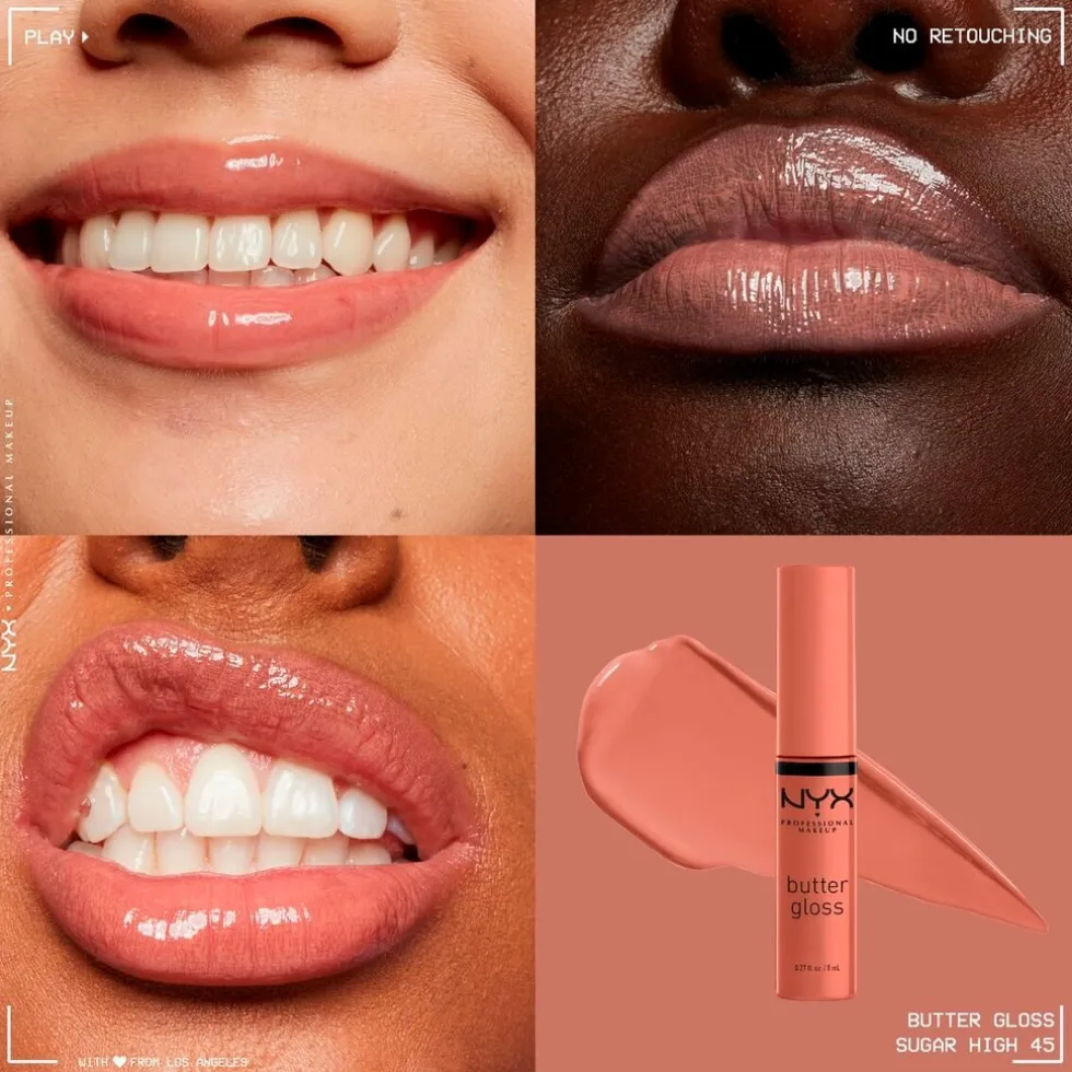 NYX Professional Makeup Butter Gloss 45 Sugar High Lipgloss
