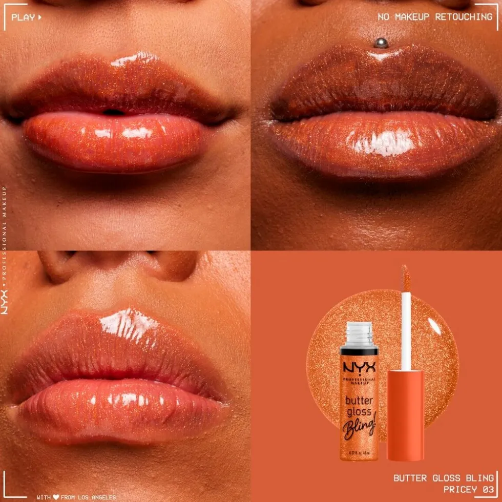 NYX Professional Makeup Butter Gloss Bling! 03 Pricey Lipgloss