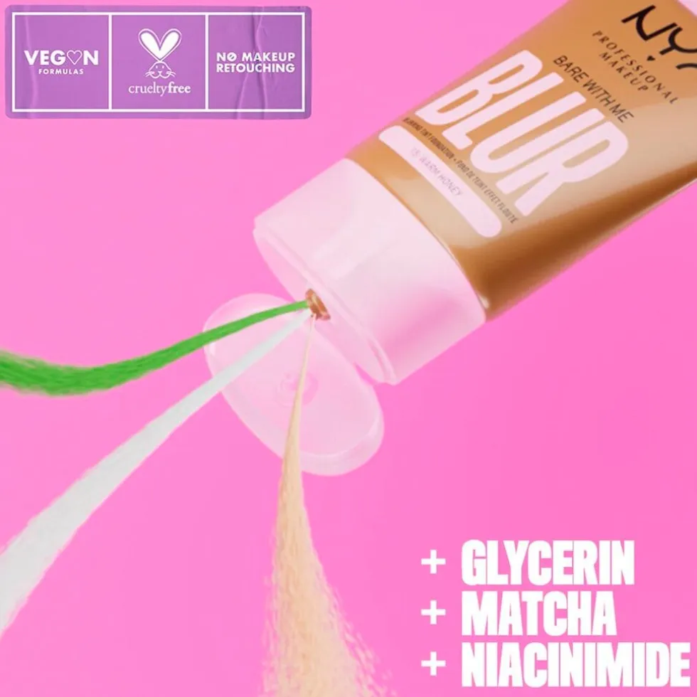 NYX Professional Makeup Bare With Me Blur 07: Golden Foundation