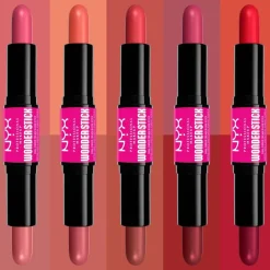 NYX Professional Makeup Dual Ended 01 Light Peach and Baby Pink Cream Blush Wonderstick