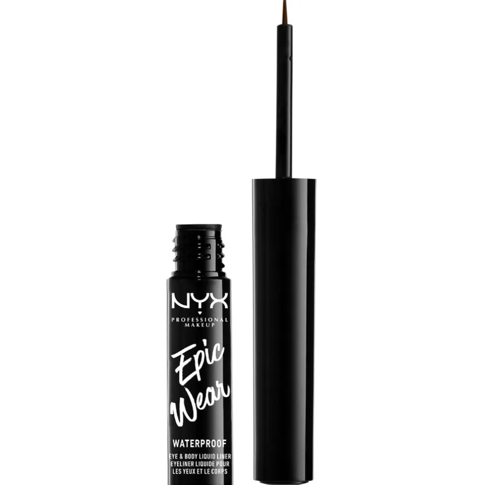 NYX Professional Makeup Epic Wear 02 Brown Waterproof Liquid Eyeliner