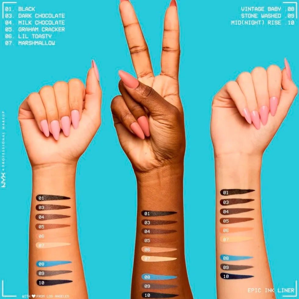NYX Professional Makeup Epic Ink Liner Midnight Rise 10 Matte Eyeliner