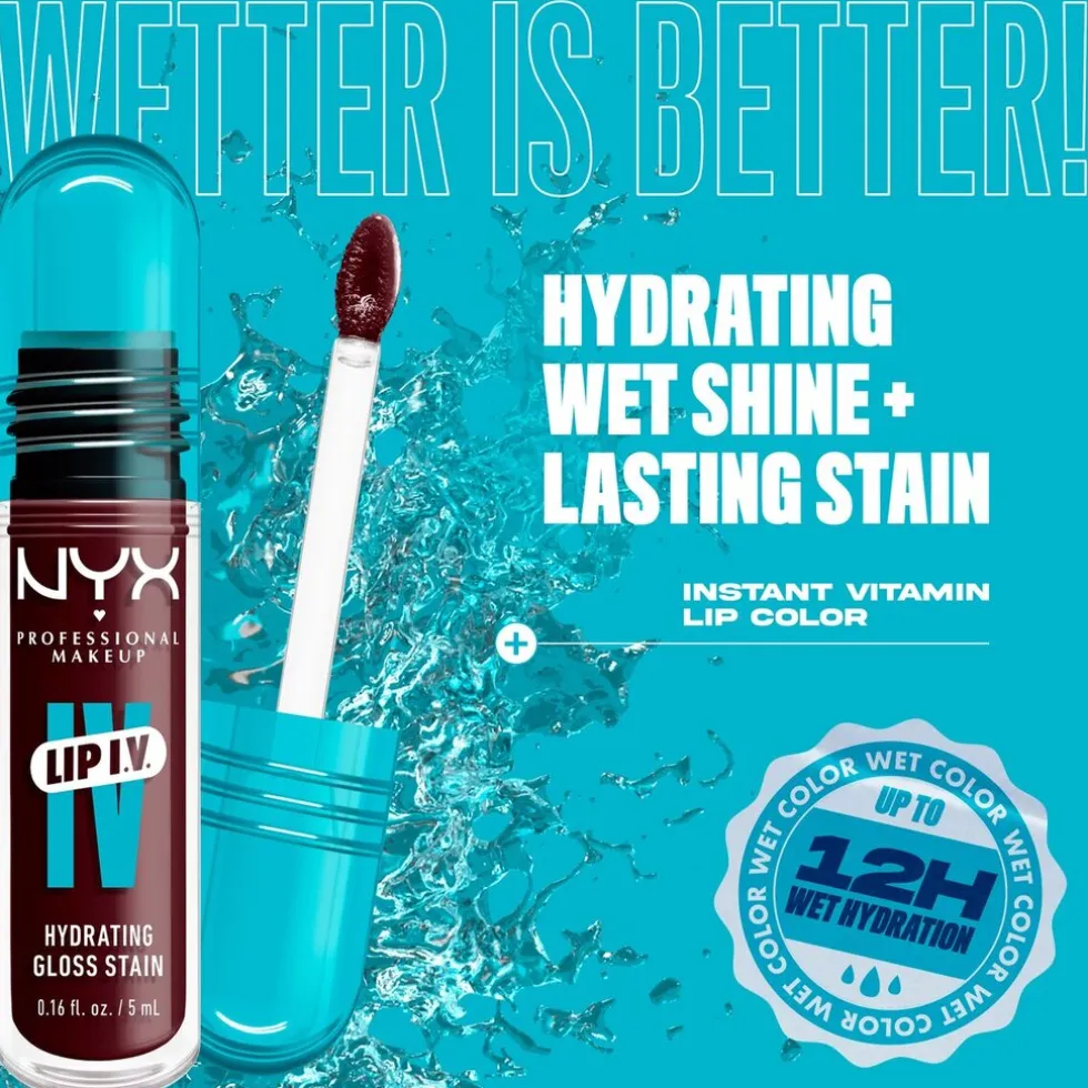 NYX Professional Makeup Lip IV 14 Mauve N' Moist Hydraterende Lipgloss