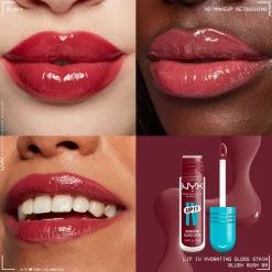 NYX Professional Makeup Lip IV 09 Blush Rush Hydraterende Lipgloss
