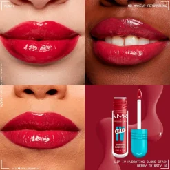 NYX Professional Makeup Lip IV 10 Berry Thirsty Hydraterende Lipgloss