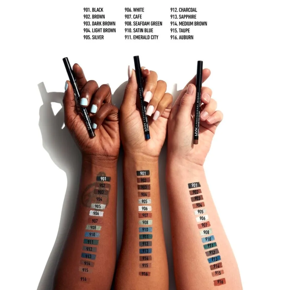 NYX Professional Makeup Slim Eye SPE901 Black Pencil