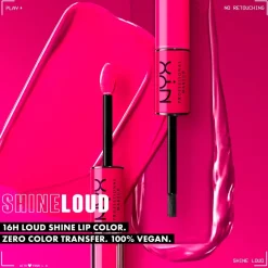NYX Professional Makeup Shine Loud SHLP02 Goal Crusher Lipstick
