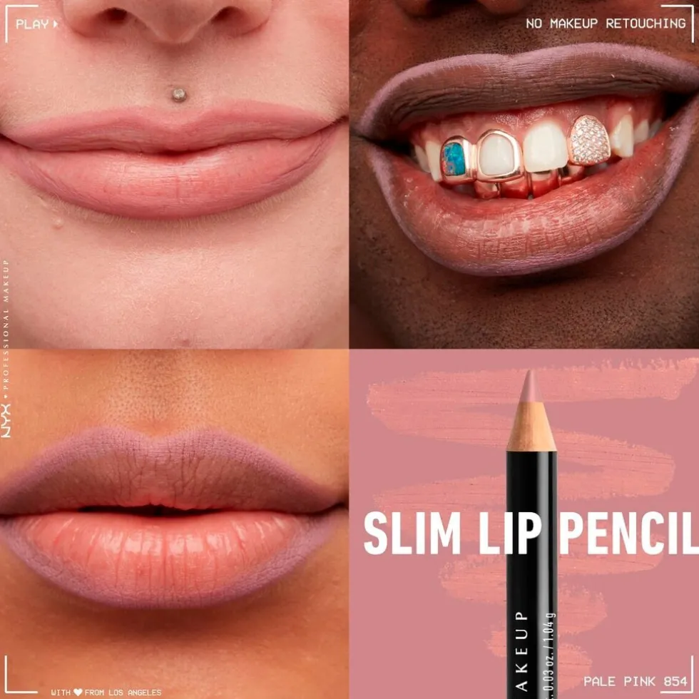 NYX Professional Makeup SPL854 Pale Pink Lip Pencil