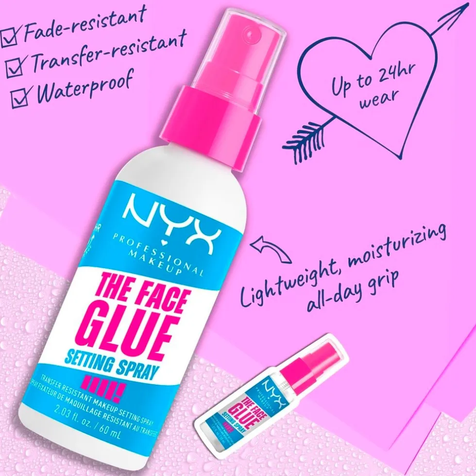 NYX Professional Makeup The Face Glue Setting Spray