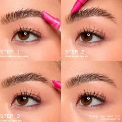 NYX Professional Makeup The Brow Glue Crazy Lift Transparant 01 Wenkbrauwgel