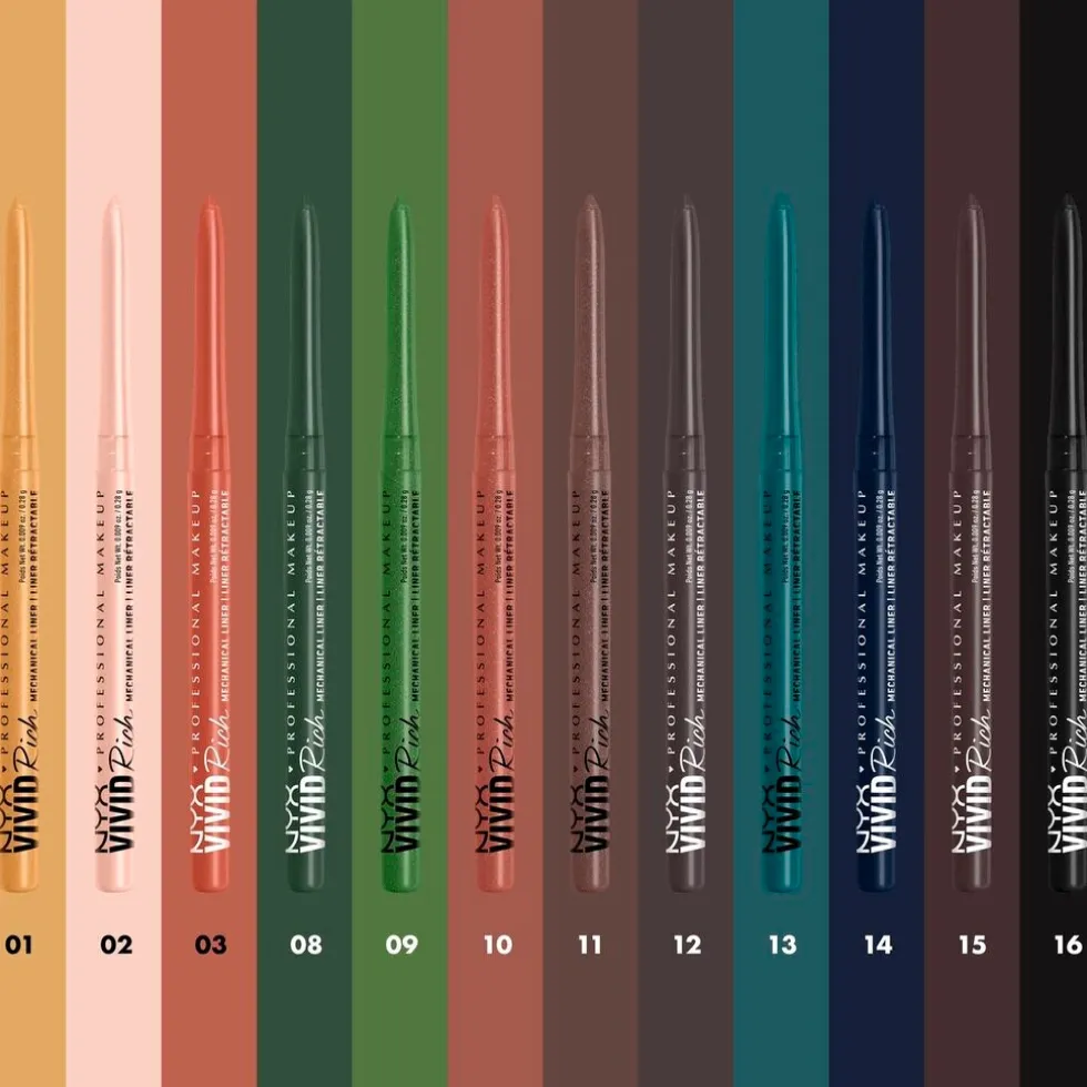 NYX Professional Makeup Vivid Rich 16 Always Onyx Mechanical Liner