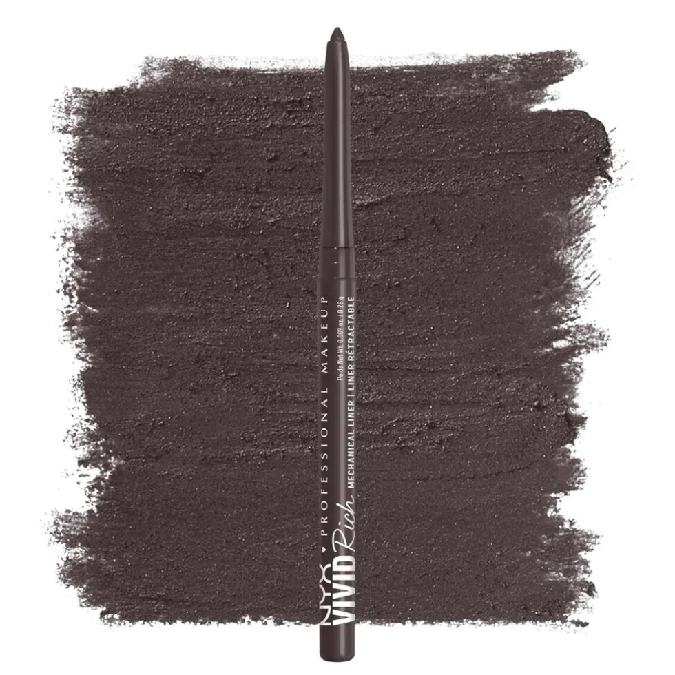 NYX Professional Makeup Vivid Rich 12 Truffle Diamond Mechanical Liner