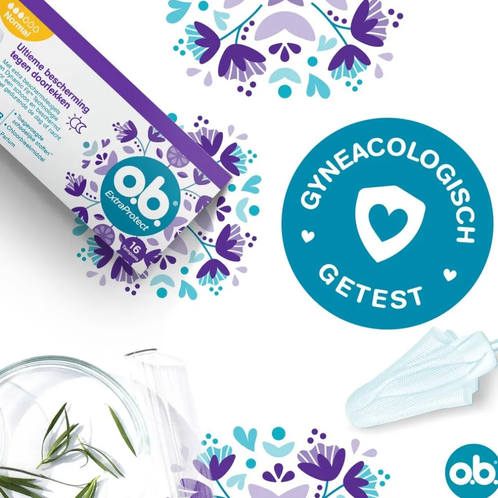 o.b. ExtraProtect Normal Tampons