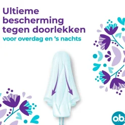 o.b. ExtraProtect Super Tampons