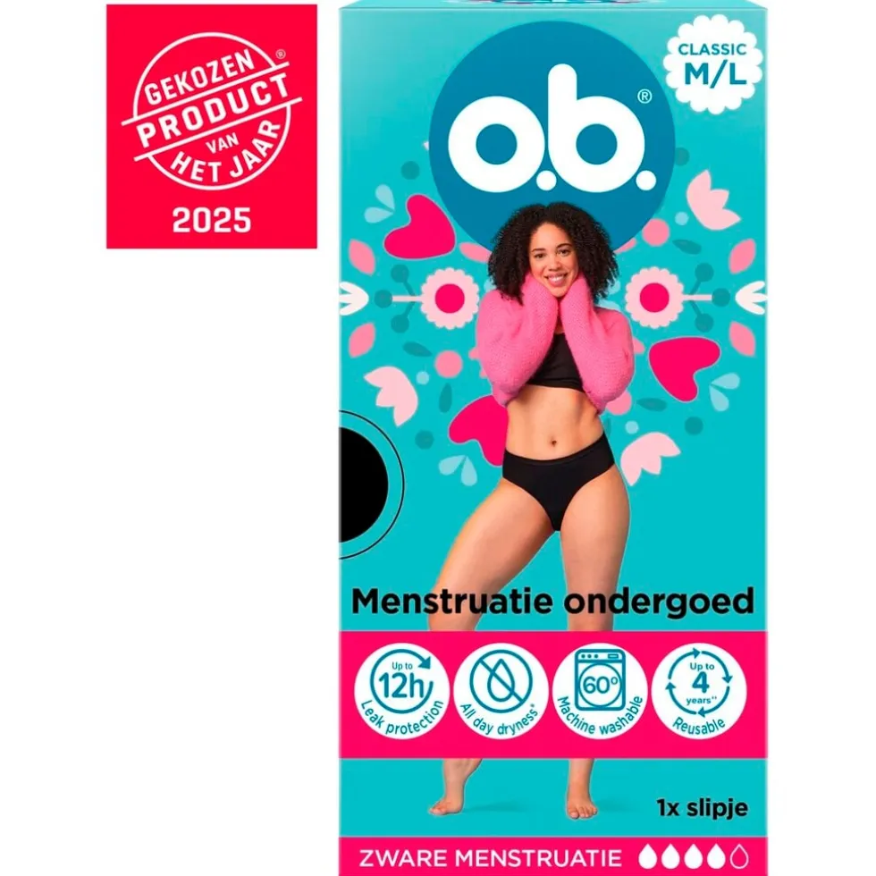o.b. Herbruikbaar Menstruatieondergoed